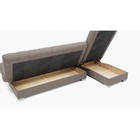 Диван угловой модульный «Хьюстон 2», механизм книжка, велюр, цвет галакси лайт 005  (артикул 9798977)  большой выбор товаров оптом и в розницу по низким ценам с доставкой