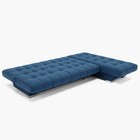 Диван угловой модульный «Хьюстон 2», механизм книжка, велюр, цвет галакси лайт 014  (артикул 9798979)  большой выбор товаров оптом и в розницу по низким ценам с доставкой