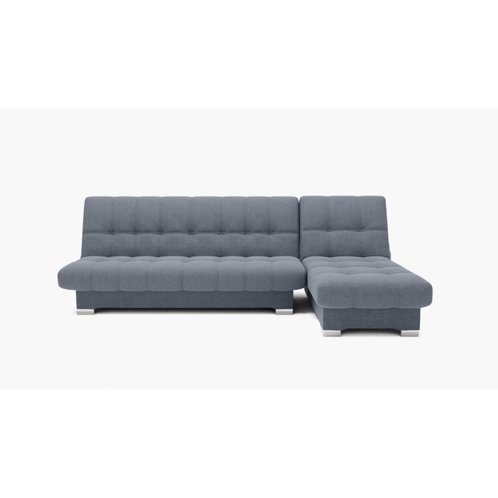 Угловой модульный диван «Хьюстон 2», механизм книжка, велюр, цвет галакси лайт 026 - Фото 1