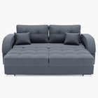 Диван прямой «Элита 1», механизм пантограф, велюр, цвет галакси лайт 026  (артикул 9798999)  большой выбор товаров оптом и в розницу по низким ценам с доставкой