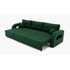 Диван – трансформер «Элита 2», механизм пантограф, угол левый, велюр, цвет галакси лайт 010  (артикул 9799002)  большой выбор товаров оптом и в розницу по низким ценам с доставкой