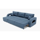 Диван – трансформер «Элита 2», механизм пантограф, угол левый, велюр, цвет галакси лайт 022  (артикул 9799005)  большой выбор товаров оптом и в розницу по низким ценам с доставкой