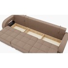 Диван – трансформер «Элита 2», механизм пантограф, угол левый, велюр, цвет галакси лайт 023  (артикул 9799006)  большой выбор товаров оптом и в розницу по низким ценам с доставкой