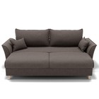 Диван прямой «Барселона 1», механизм пантограф, велюр, цвет галакси лайт 005  (артикул 9799009)  большой выбор товаров оптом и в розницу по низким ценам с доставкой