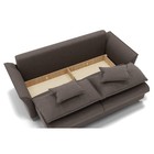 Диван прямой «Барселона 1», механизм пантограф, велюр, цвет галакси лайт 005  (артикул 9799009)  большой выбор товаров оптом и в розницу по низким ценам с доставкой