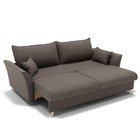 Диван прямой «Барселона 1», механизм пантограф, велюр, цвет галакси лайт 005  (артикул 9799009)  большой выбор товаров оптом и в розницу по низким ценам с доставкой