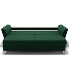 Диван прямой «Барселона 1», механизм пантограф, велюр, цвет галакси лайт 010  (артикул 9799010)  большой выбор товаров оптом и в розницу по низким ценам с доставкой