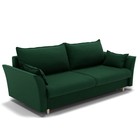 Диван прямой «Барселона 1», механизм пантограф, велюр, цвет галакси лайт 010  (артикул 9799010)  большой выбор товаров оптом и в розницу по низким ценам с доставкой