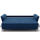 Диван прямой «Барселона 1», механизм пантограф, велюр, цвет галакси лайт 014  (артикул 9799011)  большой выбор товаров оптом и в розницу по низким ценам с доставкой