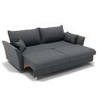 Диван прямой «Барселона 1», механизм пантограф, велюр, цвет галакси лайт 021  (артикул 9799012)  большой выбор товаров оптом и в розницу по низким ценам с доставкой