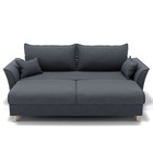 Диван прямой «Барселона 1», механизм пантограф, велюр, цвет галакси лайт 026  (артикул 9799015)  большой выбор товаров оптом и в розницу по низким ценам с доставкой