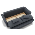 Диван прямой «Барселона 1», механизм пантограф, велюр, цвет галакси лайт 026  (артикул 9799015)  большой выбор товаров оптом и в розницу по низким ценам с доставкой