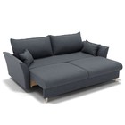 Диван прямой «Барселона 1», механизм пантограф, велюр, цвет галакси лайт 026  (артикул 9799015)  большой выбор товаров оптом и в розницу по низким ценам с доставкой