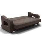 Диван прямой «Бруно 2», с подлокотниками, механизм книжка, НПБ, велюр, цвет галакси лайт 004  (артикул 9799024)  большой выбор товаров оптом и в розницу по низким ценам с доставкой