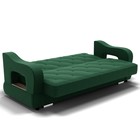 Диван прямой «Бруно 2», с подлокотниками, механизм книжка, НПБ, велюр, цвет галакси лайт 010  (артикул 9799026)  большой выбор товаров оптом и в розницу по низким ценам с доставкой