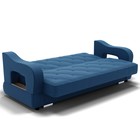 Диван прямой «Бруно 2», с подлокотниками, механизм книжка, НПБ, велюр, цвет галакси лайт 014  (артикул 9799027)  большой выбор товаров оптом и в розницу по низким ценам с доставкой