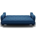 Диван прямой «Бруно 2», с подлокотниками, механизм книжка, НПБ, велюр, цвет галакси лайт 014  (артикул 9799027)  большой выбор товаров оптом и в розницу по низким ценам с доставкой