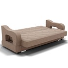 Диван прямой «Бруно 2», с подлокотниками, механизм книжка, НПБ, велюр, цвет галакси лайт 023  (артикул 9799030)  большой выбор товаров оптом и в розницу по низким ценам с доставкой