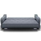 Диван прямой «Бруно 2», с подлокотниками, механизм книжка, НПБ, велюр, цвет галакси лайт 026  (артикул 9799031)  большой выбор товаров оптом и в розницу по низким ценам с доставкой