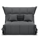 Диван прямой «Джаз 1200», механизм аккордеон, ППУ, велюр, цвет галакси лайт 021 - Фото 3