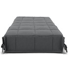 Диван прямой «Джаз 1200», механизм аккордеон, ППУ, велюр, цвет галакси лайт 021 - Фото 4