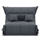 Диван прямой «Джаз 1200», механизм аккордеон, ППУ, велюр, цвет галакси лайт 026 - Фото 3