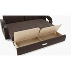 Диван прямой «Дубай 1», механизм выкатной, ППУ, велюр, цвет галакси лайт 004 - Фото 4