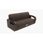 Прямой диван «Дубай 1», механизм выкатной, ППУ, велюр, цвет галакси лайт 004 - Фото 6