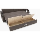 Диван прямой «Дубай 1», механизм выкатной, ППУ, велюр, цвет галакси лайт 005 - Фото 4