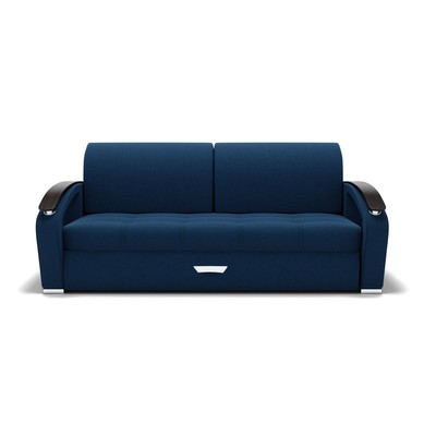 Прямой диван «Дубай 1», механизм выкатной, ППУ, велюр, цвет галакси лайт 014