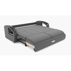 Диван прямой «Дубай 1», механизм выкатной, ППУ, велюр, цвет галакси лайт 021 - Фото 3