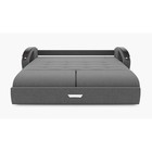 Диван прямой «Дубай 1», механизм выкатной, ППУ, велюр, цвет галакси лайт 021 - Фото 5