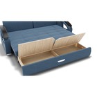 Диван прямой «Дубай 1», механизм выкатной, ППУ, велюр, цвет галакси лайт 022 - Фото 4