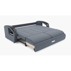 Диван прямой «Дубай 1», механизм выкатной, ППУ, велюр, цвет галакси лайт 026 - Фото 3