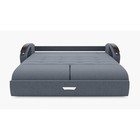 Диван прямой «Дубай 1», механизм выкатной, ППУ, велюр, цвет галакси лайт 026 - Фото 5