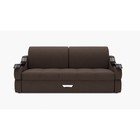 Прямой диван «Дубай 2», механизм выкатной, ППУ, велюр, цвет галакси лайт 004 - Фото 1