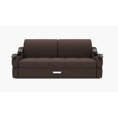 Прямой диван «Дубай 2», механизм выкатной, ППУ, велюр, цвет галакси лайт 004
