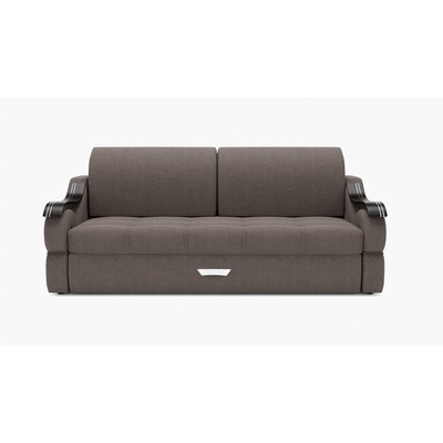 Прямой диван «Дубай 2», механизм выкатной, ППУ, велюр, цвет галакси лайт 005