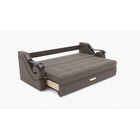 Диван прямой «Дубай 2», механизм выкатной, ППУ, велюр, цвет галакси лайт 005  (артикул 9799065)  большой выбор товаров оптом и в розницу по низким ценам с доставкой