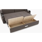 Диван прямой «Дубай 2», механизм выкатной, ППУ, велюр, цвет галакси лайт 005  (артикул 9799065)  большой выбор товаров оптом и в розницу по низким ценам с доставкой