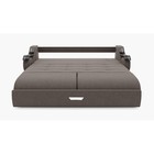 Диван прямой «Дубай 2», механизм выкатной, ППУ, велюр, цвет галакси лайт 005  (артикул 9799065)  большой выбор товаров оптом и в розницу по низким ценам с доставкой