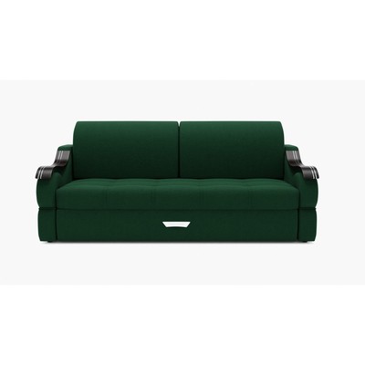 Прямой диван «Дубай 2», механизм выкатной, ППУ, велюр, цвет галакси лайт 010