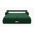 Диван прямой «Дубай 2», механизм выкатной, ППУ, велюр, цвет галакси лайт 010  (артикул 9799066)  большой выбор товаров оптом и в розницу по низким ценам с доставкой