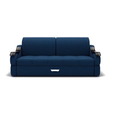 Прямой диван «Дубай 2», механизм выкатной, ППУ, велюр, цвет галакси лайт 014