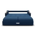 Диван прямой «Дубай 2», механизм выкатной, ППУ, велюр, цвет галакси лайт 014  (артикул 9799067)  большой выбор товаров оптом и в розницу по низким ценам с доставкой