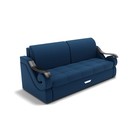 Диван прямой «Дубай 2», механизм выкатной, ППУ, велюр, цвет галакси лайт 014  (артикул 9799067)  большой выбор товаров оптом и в розницу по низким ценам с доставкой