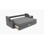 Диван прямой «Дубай 2», механизм выкатной, ППУ, велюр, цвет галакси лайт 021  (артикул 9799068)  большой выбор товаров оптом и в розницу по низким ценам с доставкой