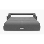 Диван прямой «Дубай 2», механизм выкатной, ППУ, велюр, цвет галакси лайт 021  (артикул 9799068)  большой выбор товаров оптом и в розницу по низким ценам с доставкой