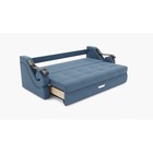 Диван прямой «Дубай 2», механизм выкатной, ППУ, велюр, цвет галакси лайт 022  (артикул 9799069)  большой выбор товаров оптом и в розницу по низким ценам с доставкой