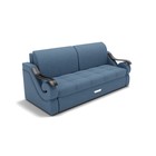 Диван прямой «Дубай 2», механизм выкатной, ППУ, велюр, цвет галакси лайт 022  (артикул 9799069)  большой выбор товаров оптом и в розницу по низким ценам с доставкой